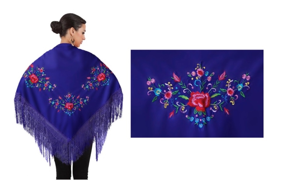 Violet with Violet Fringe